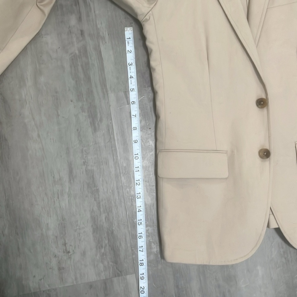 Everlane The Casual Blazer Tan Size 36 - Picture 6 of 10